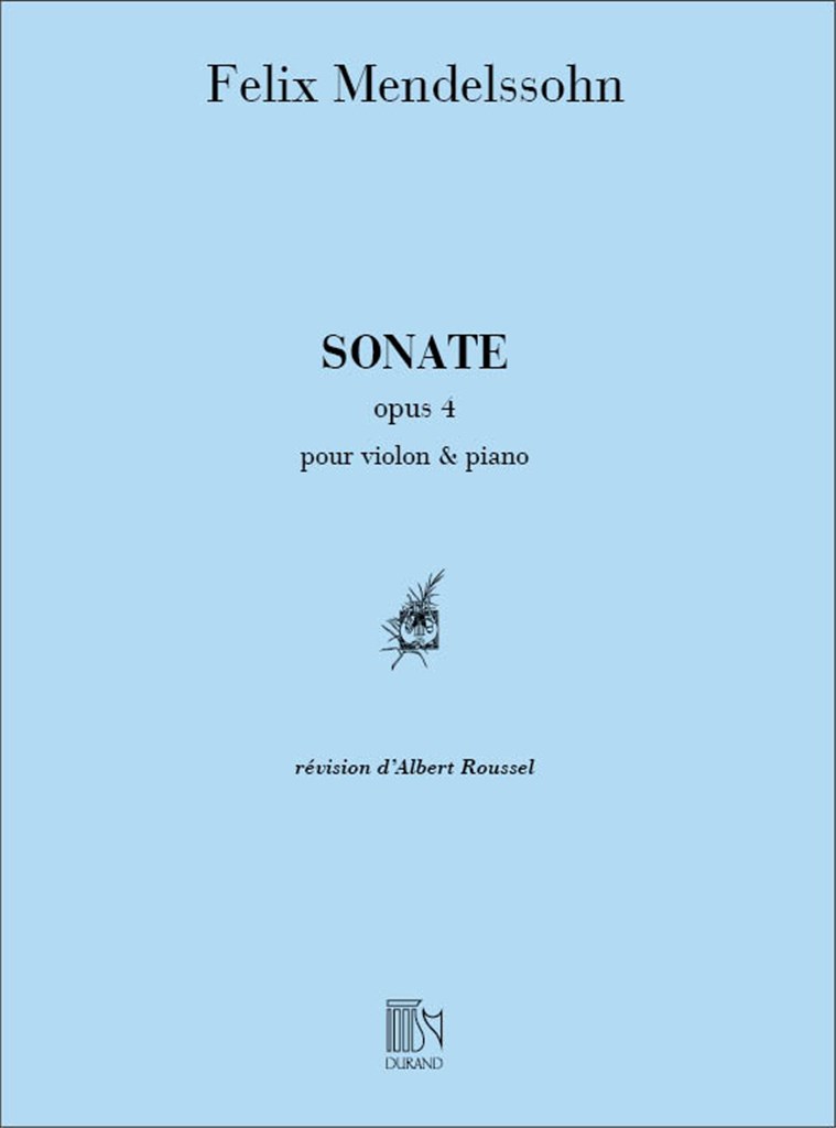 Sonate Violon-Piano